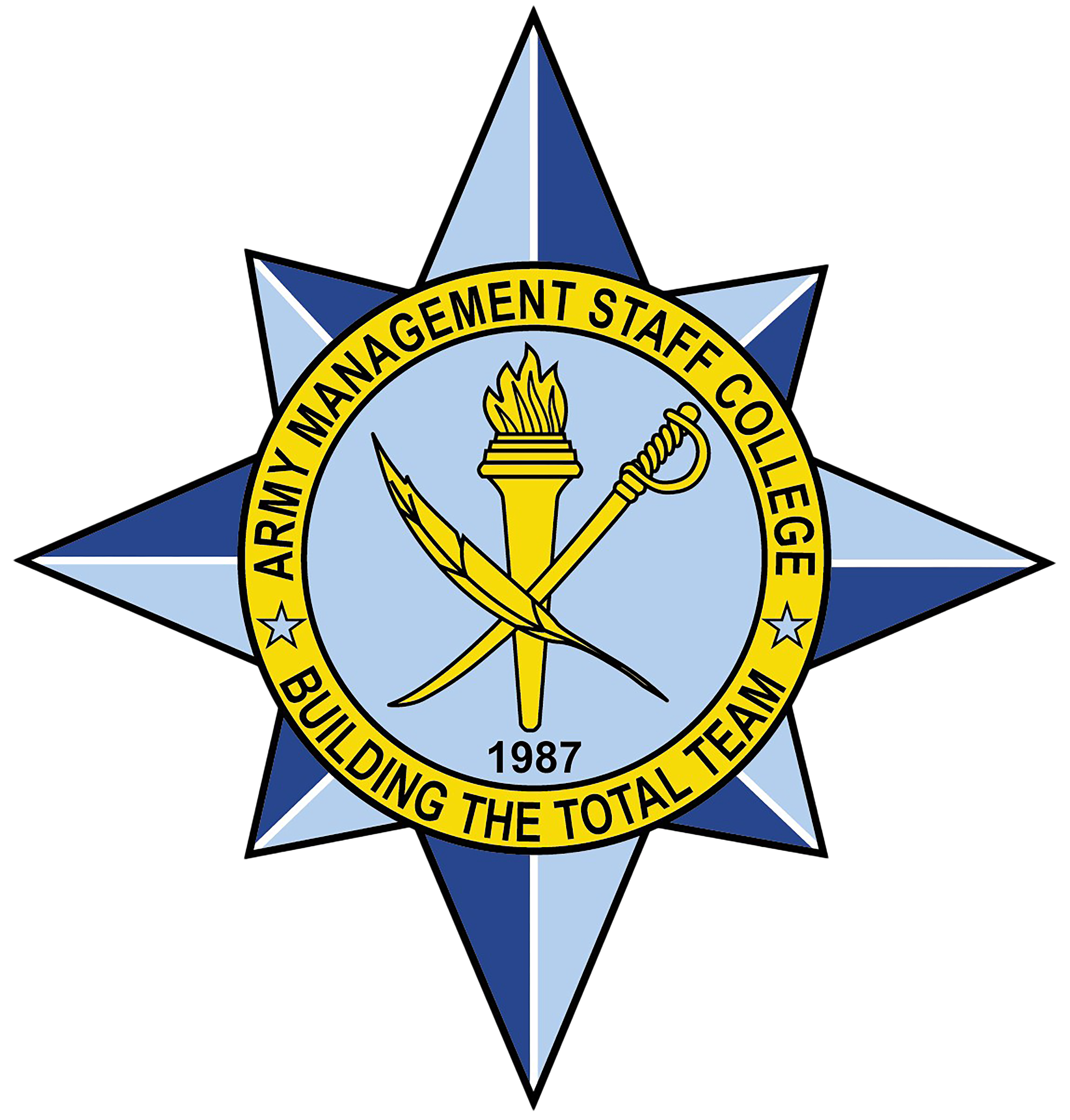 Army Management Staff College crest